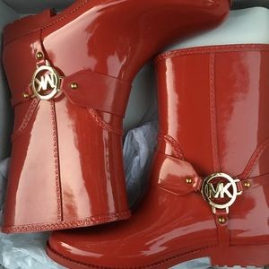❤️NIB❤️ Michael Kors rain booties